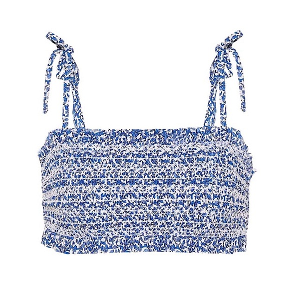 Tory Burch Costa Printed Tie-Bandeau - Picture 4 of 15